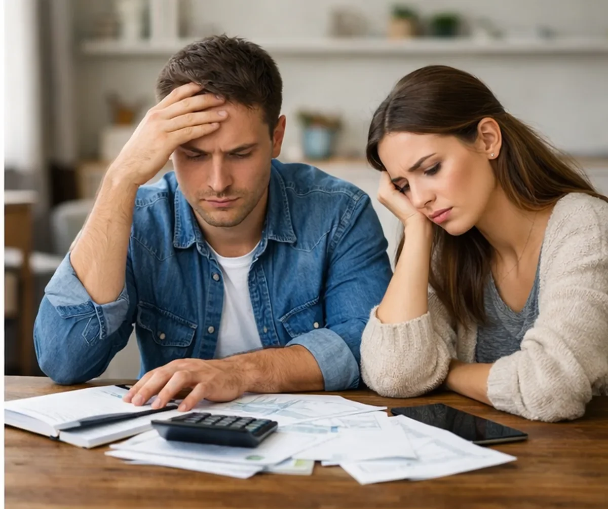 Prenizka zavarovalna vsota za življenjsko zavarovanje lahko družino ob izpadu prihodka hitro postavi v finančno stisko. finančni stres družina izpad prihodka življenjsko zavarovanje